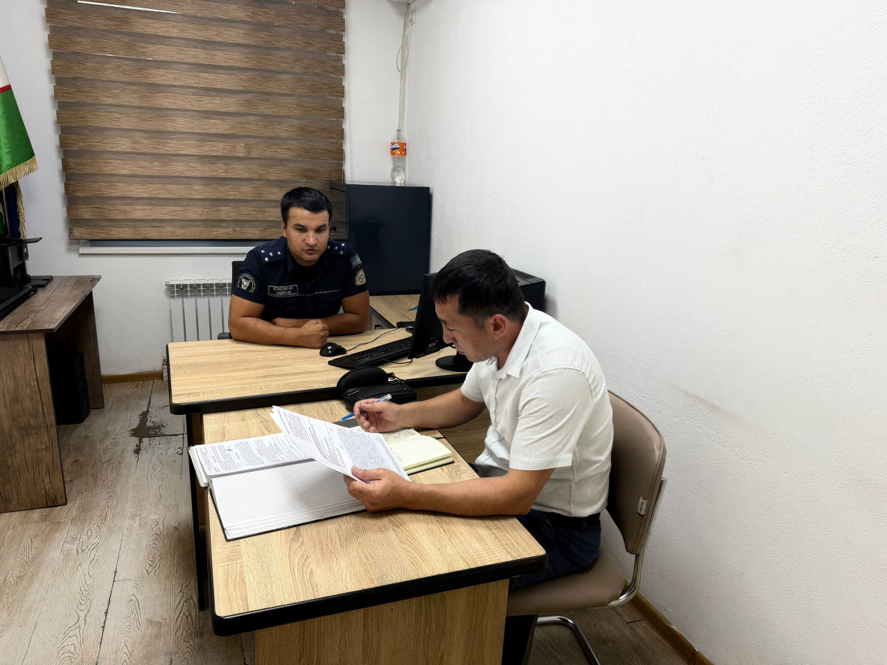 Kriminologiya tadqiqot instituti ilmiy xodimi N. Xojiyev tomonidan Toshkent shahar Shayxontohur tumanining “Olmazor” MFYda amaliy o‘rganishlar o‘tkazildi.