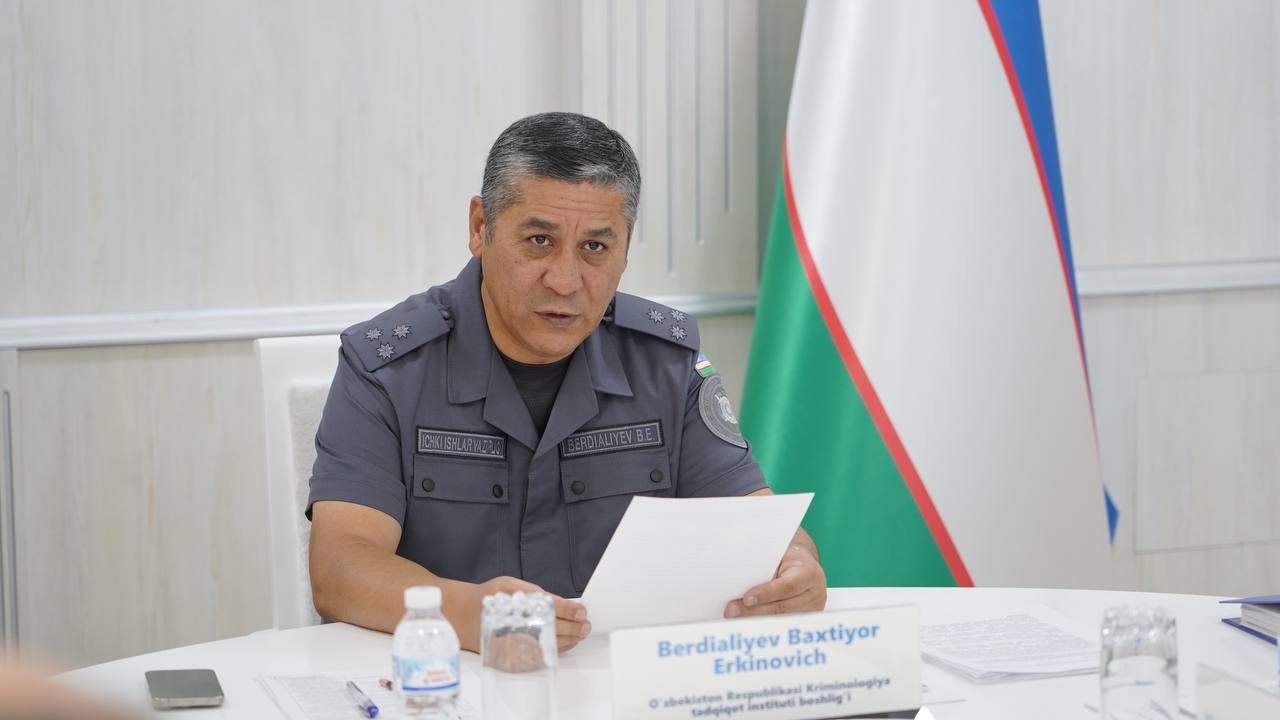 KRIMINOLOGIYA TADQIQOT INSTITUTI HUZURIDAGI EKSPERTLAR KOMISSIYASI NAVBATDAGI YIG‘ILISHINI O‘TKAZDI