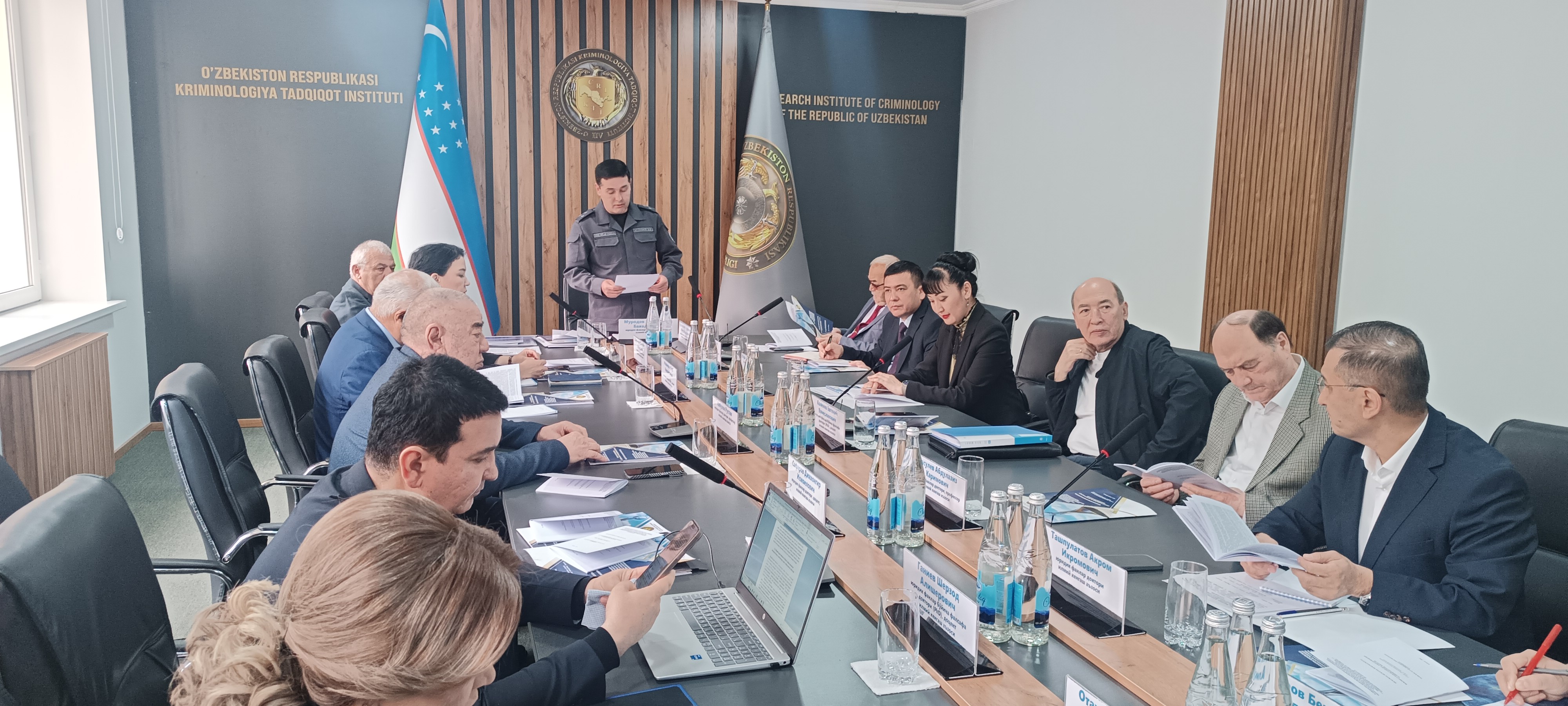 2025-yil 17-aprel kuni O‘zbekiston Respublikasi Kriminologiya tadqiqot instituti huzuridagi falsafa doktori (PhD) ilmiy darajasini beruvchi PhD.31/31.10.2024.Yu.186.01 raqamli Ilmiy kengashning ilk majlisi bo‘lib o‘tdi