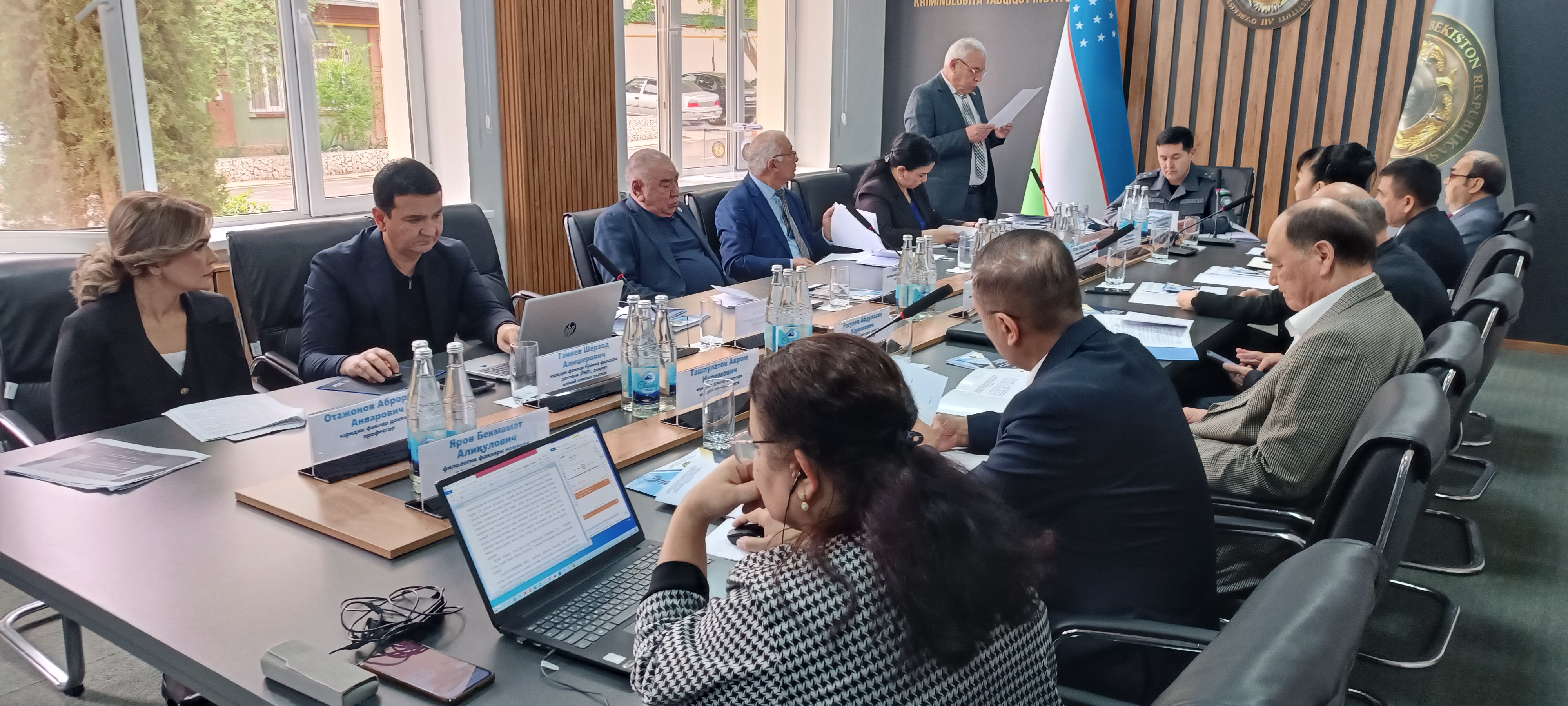 2025-yil 17-aprel kuni O‘zbekiston Respublikasi Kriminologiya tadqiqot instituti huzuridagi falsafa doktori (PhD) ilmiy darajasini beruvchi PhD.31/31.10.2024.Yu.186.01 raqamli Ilmiy kengashning ilk majlisi bo‘lib o‘tdi