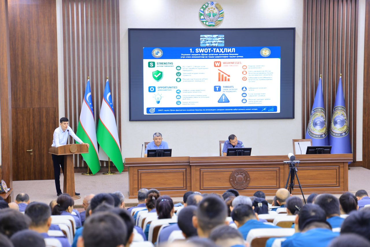 Namangan viloyati IIBda Kriminologiya tadqiqot instituti tomonidan o‘quv-seminari o‘tkazildi