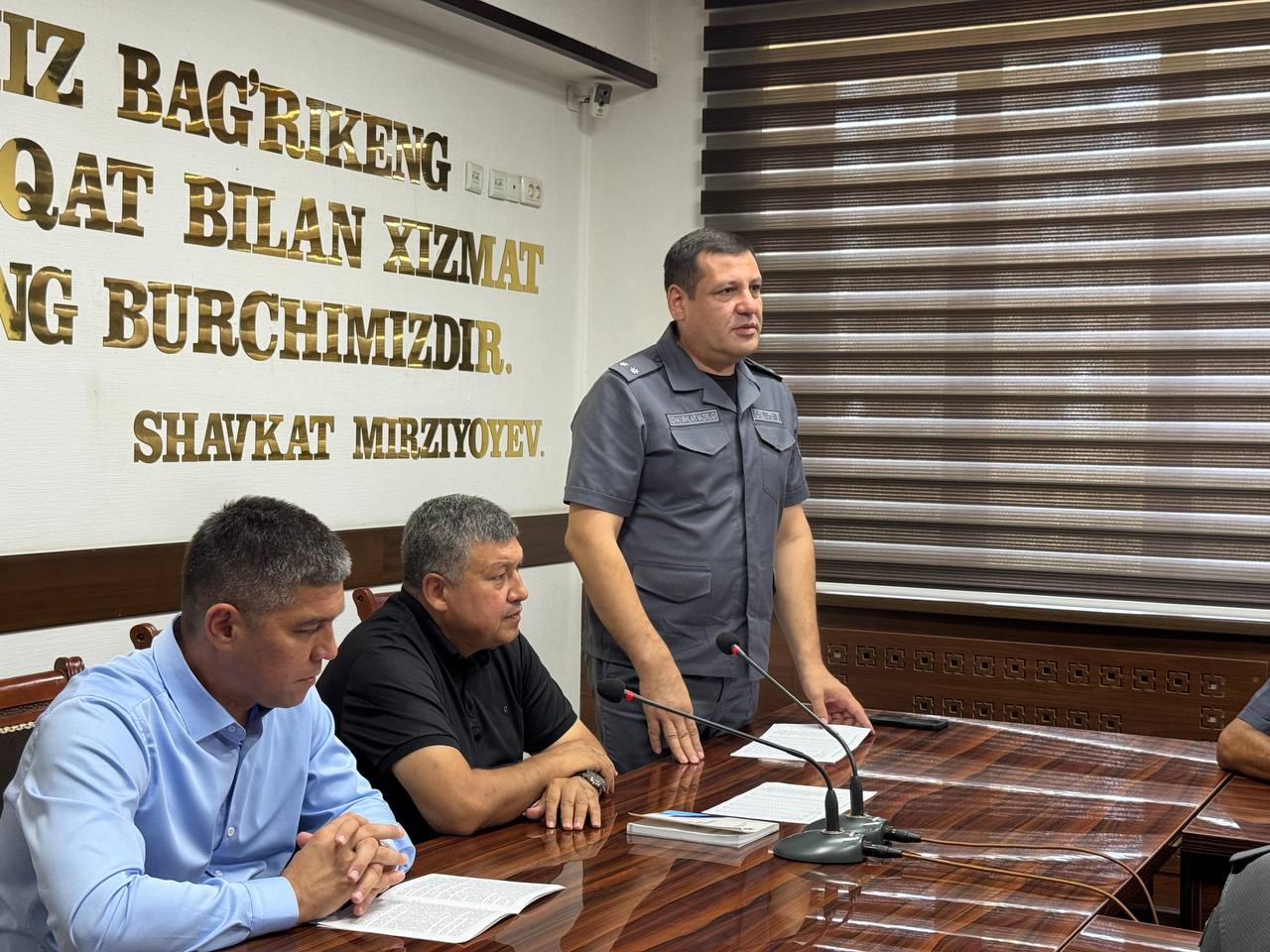 Ichki ishlar vazirining 2026-yil 17-iyuldagi 40/19-sonli reja-topshirig‘iga muvofiq, Toshkent viloyati ichki ishlar organlarida strategik rejalashtirish va rivojlanish yo‘nalishida amalga oshirilayotgan ishlar holati o‘rganildi.